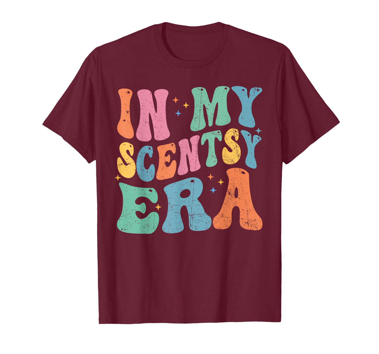 In My Scentsy Era Scentsy Funny Retro Groovy T-Shirt