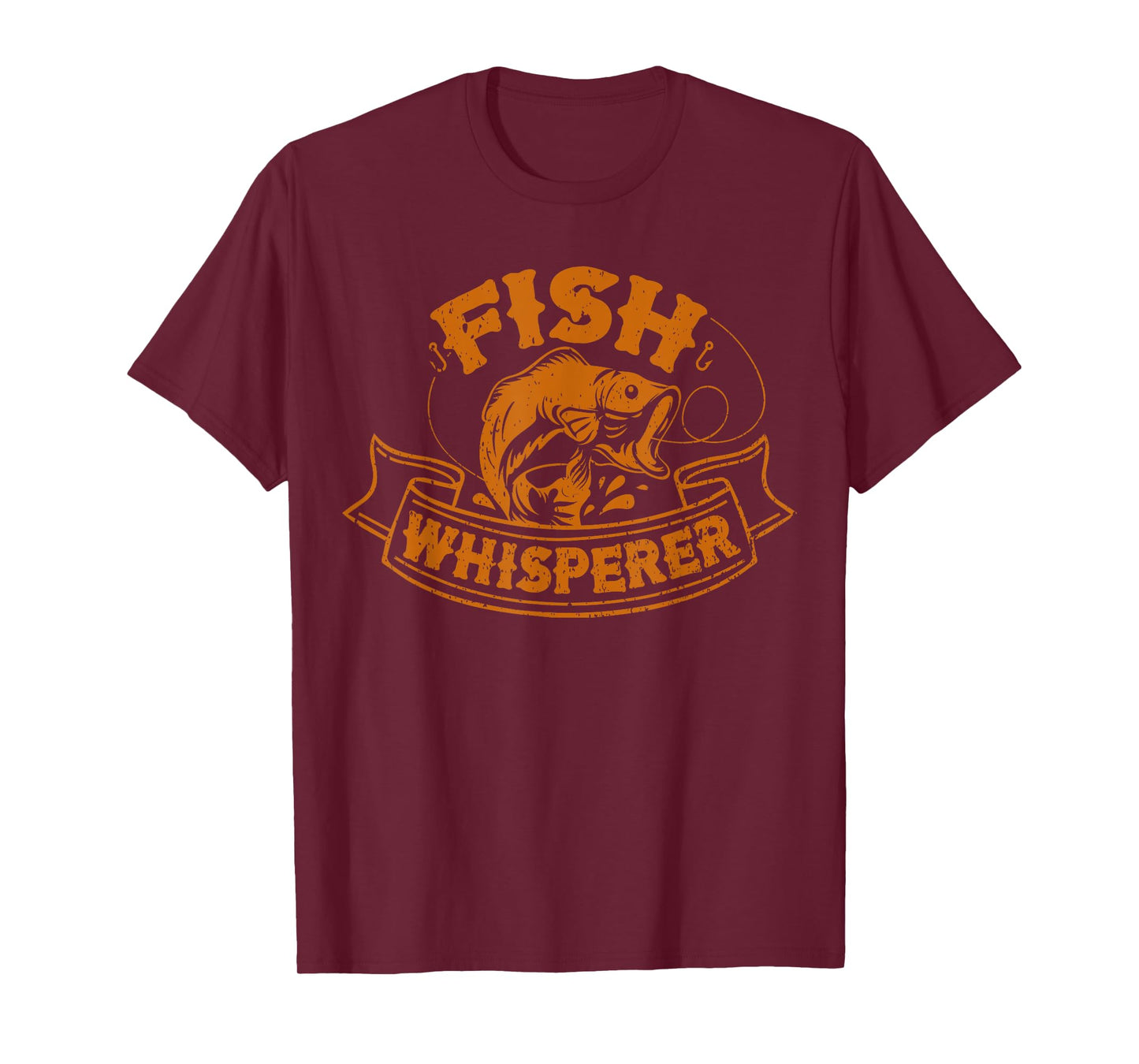 Fish Whisperer Funny Fisherman Fisher Fishing Lovers Outfit T-Shirt
