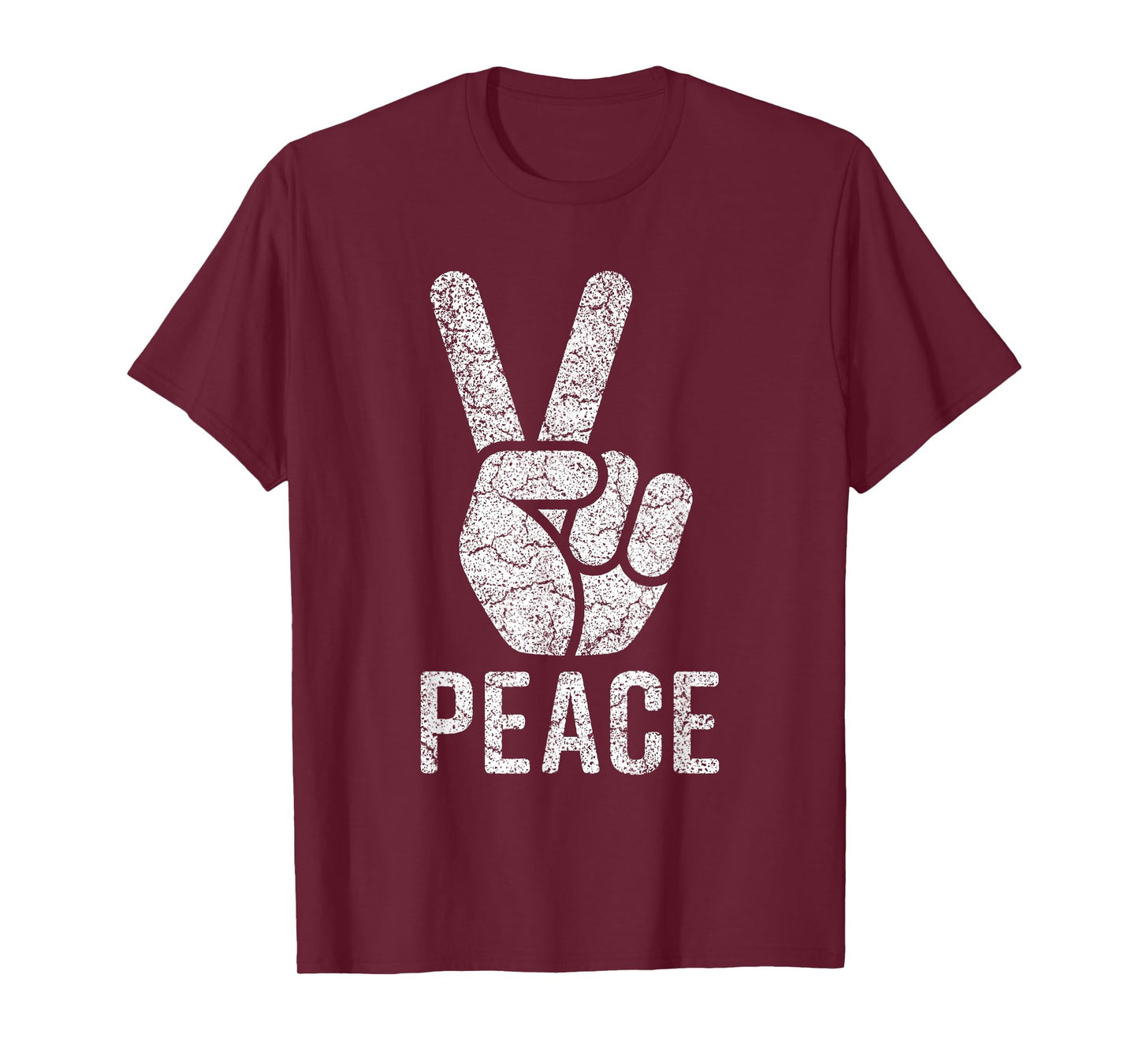 Peace Sign Shirt Women Men Kids Vintage 60s 70s Hippie Gift T-Shirt