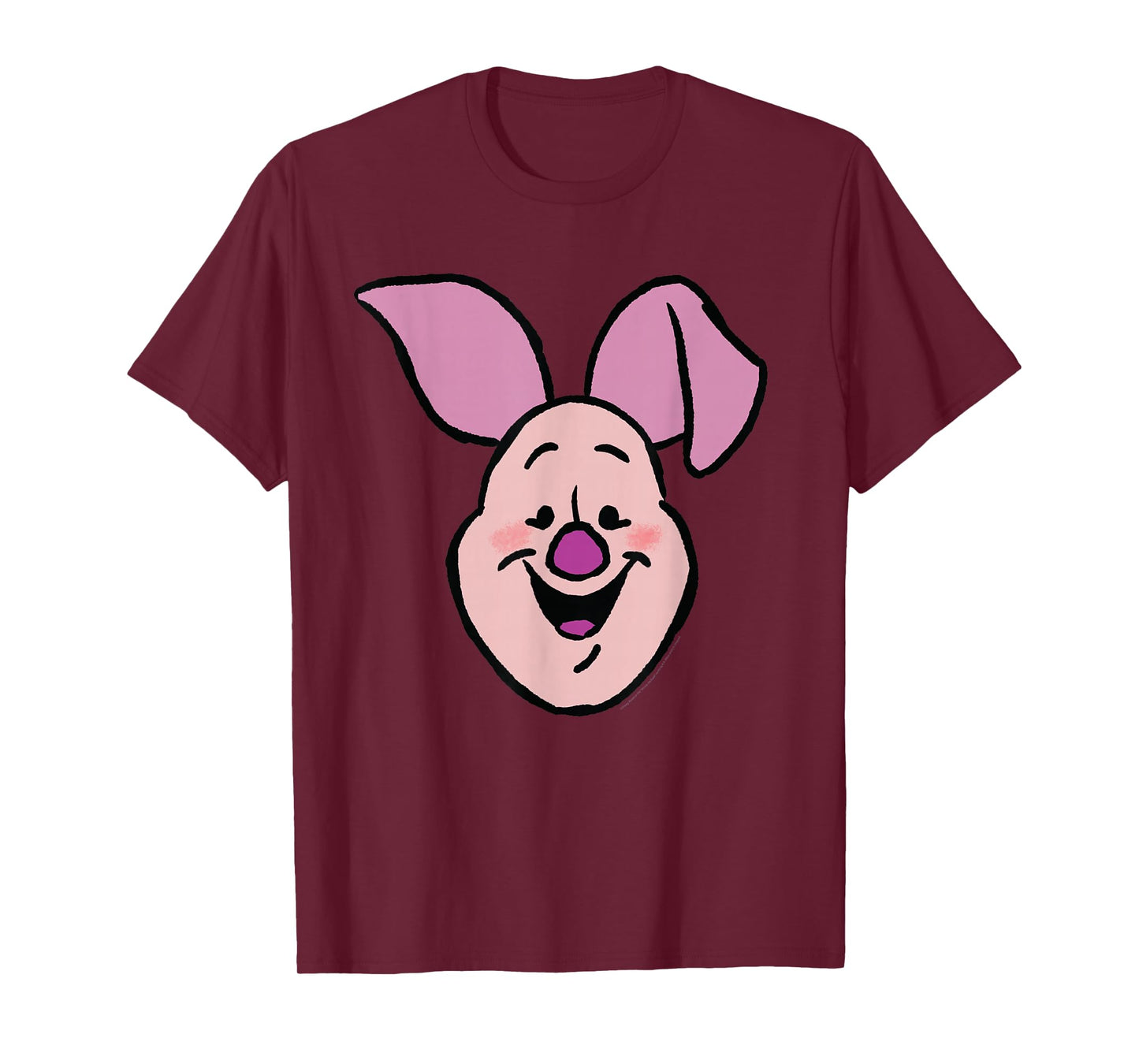 Disney Winnie the Pooh Piglet Happy Big Face Costume T-Shirt