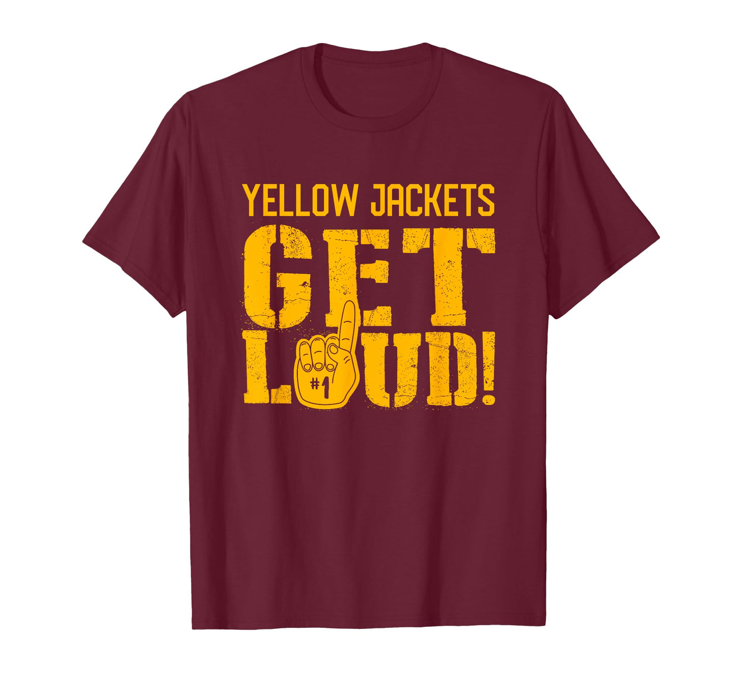Wynne Yellow Jackets Get Loud! HS T-Shirt