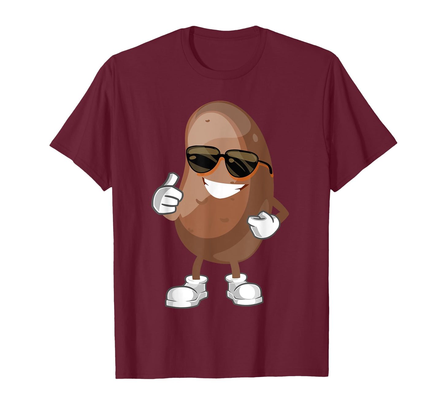 Simple Potato Fun Halloween Costume Vegetable Potato Lover T-Shirt