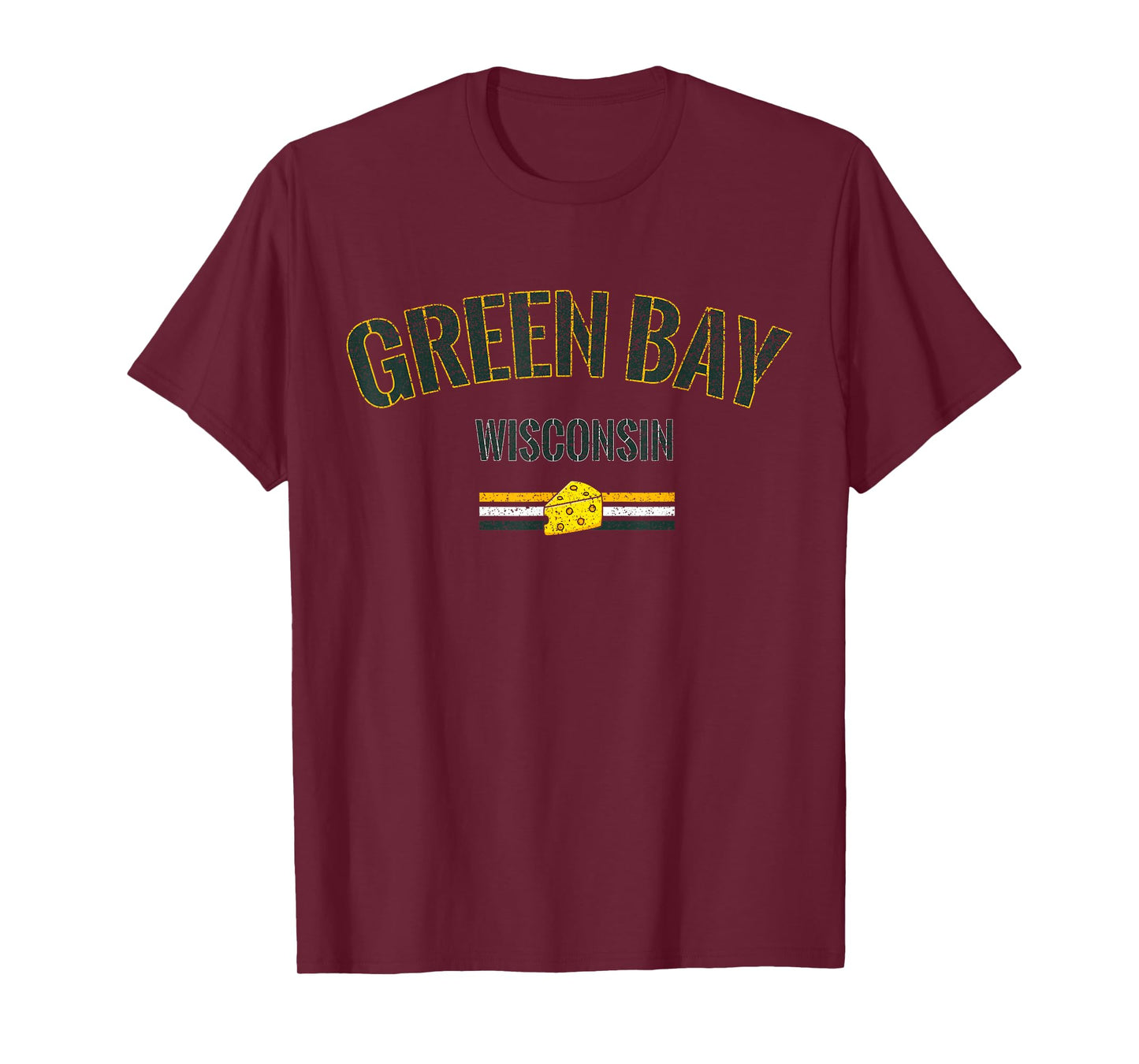 Vintage Green Bay Wisconsin Cheese Pride T-Shirt