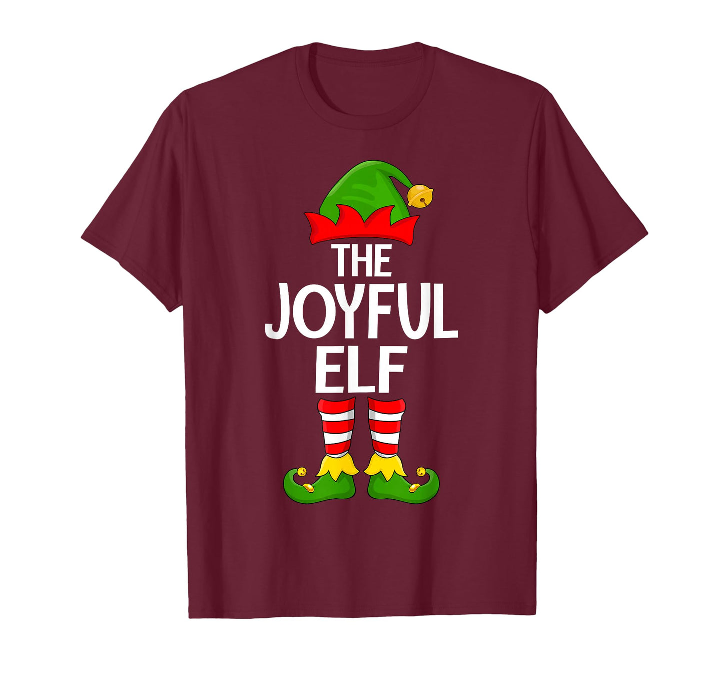 Joyful Elf Xmas Matching Family Elf Squad Christmas T-Shirt