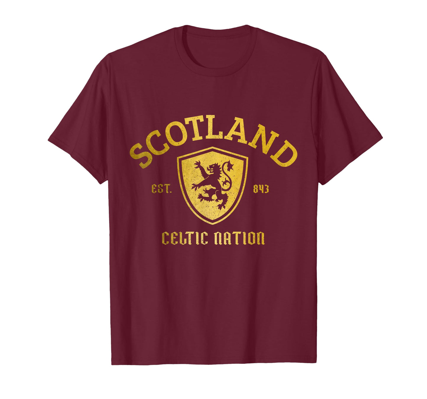 Scotland Est. 843 Scottish Pride Vintage T-Shirt