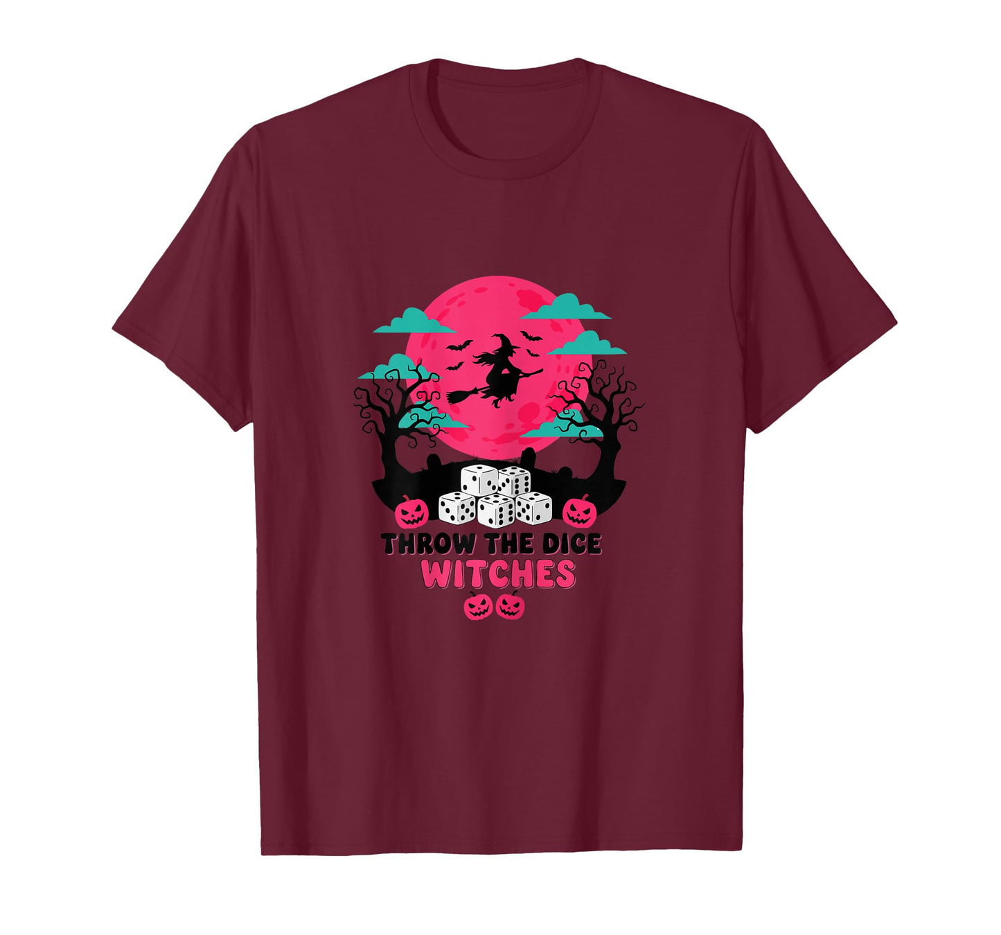 Throw The Dice Witches T-Shirt