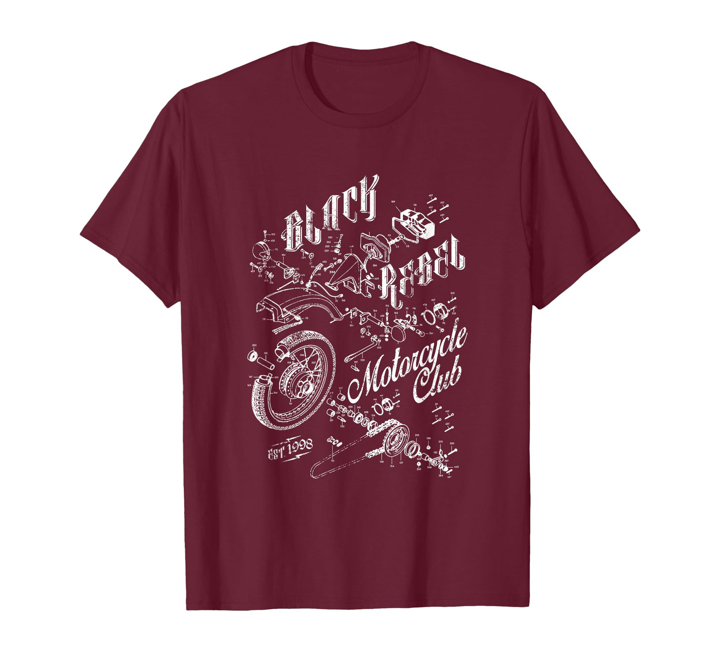 Black Rebel Motorcycle Club "Moto Tee" T-Shirt