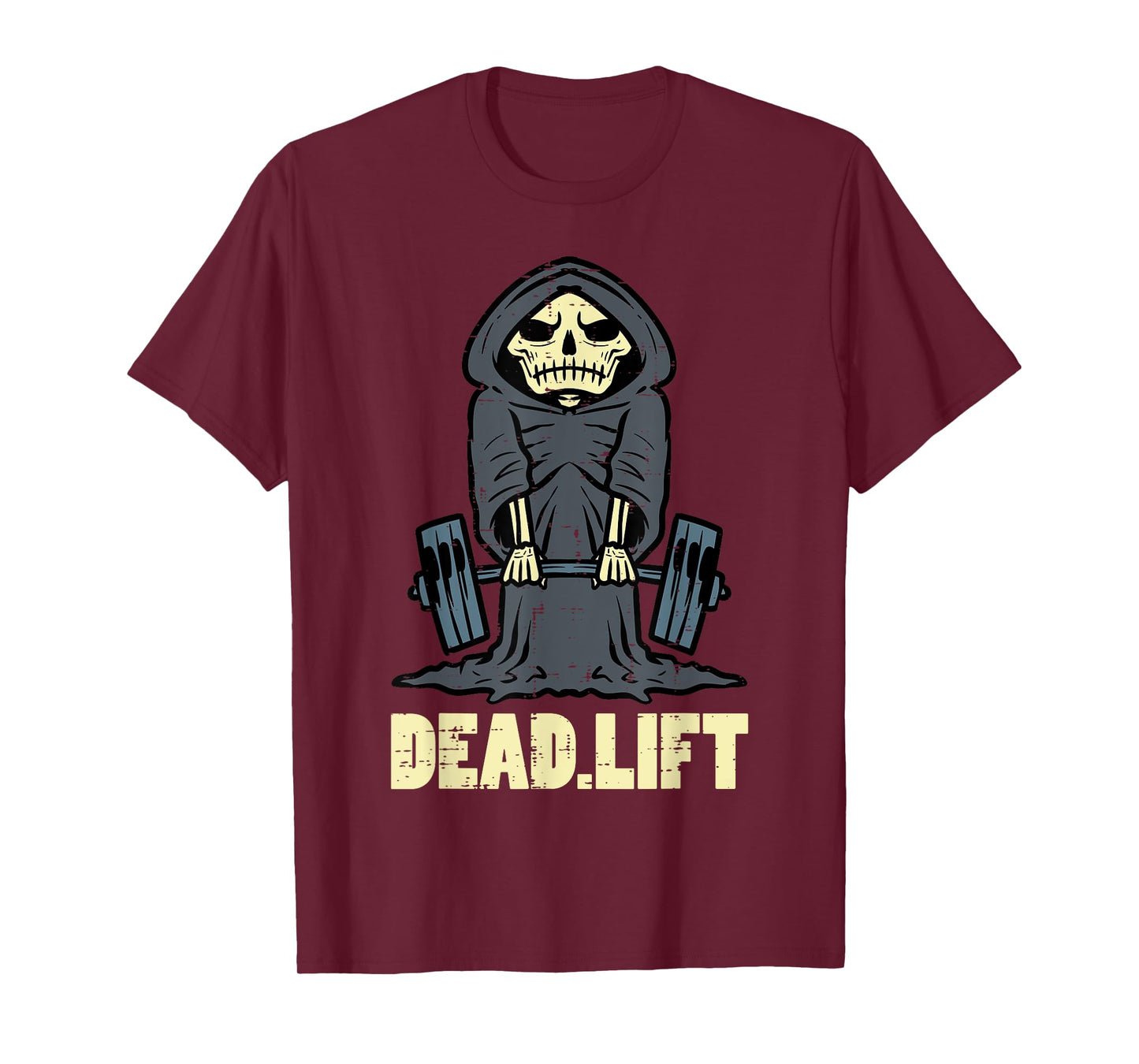 Workout Skeleton Deadlift Gym Training Exercise Men Women T-Shirt