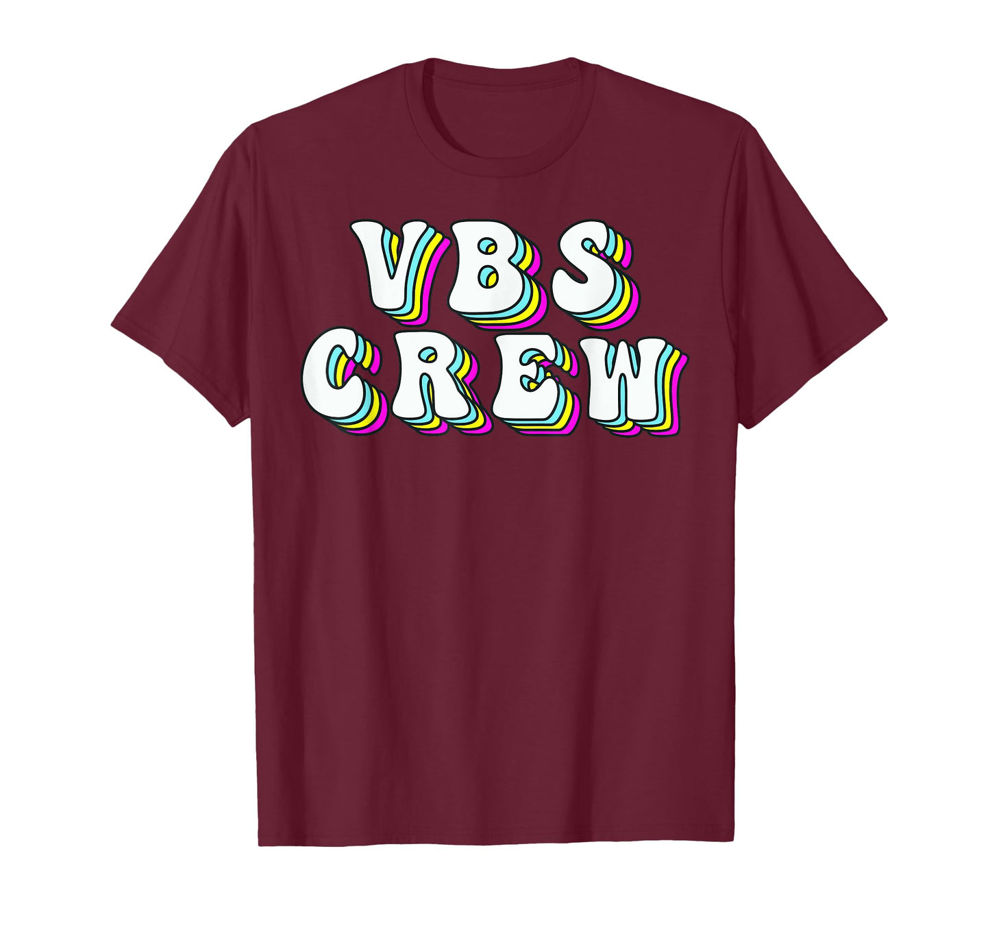 Retro VBS Crew VBS 2024 Vacation Bible School Christian T-Shirt