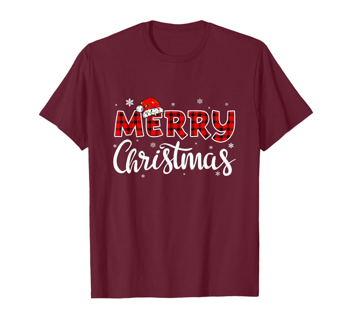 Merry Christmas Reindeer Xmas Family Women Men Funny T-Shirt
