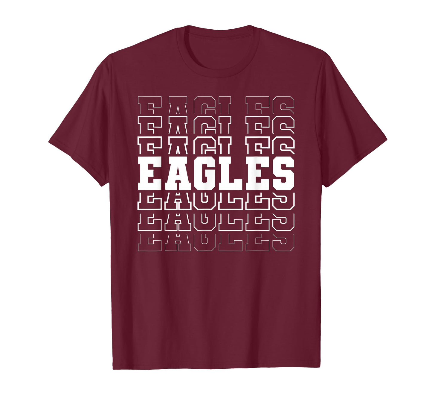 Vintage Eagles High School Go Eagles Pride Back to School T-Shirt