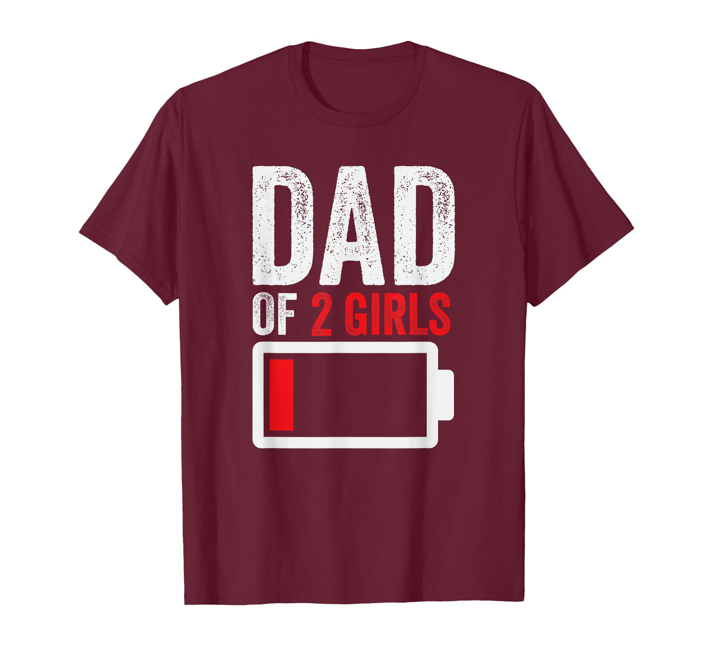Dad of 3 Girls from Daughter Wife to Men Fathers Day T-Shirt