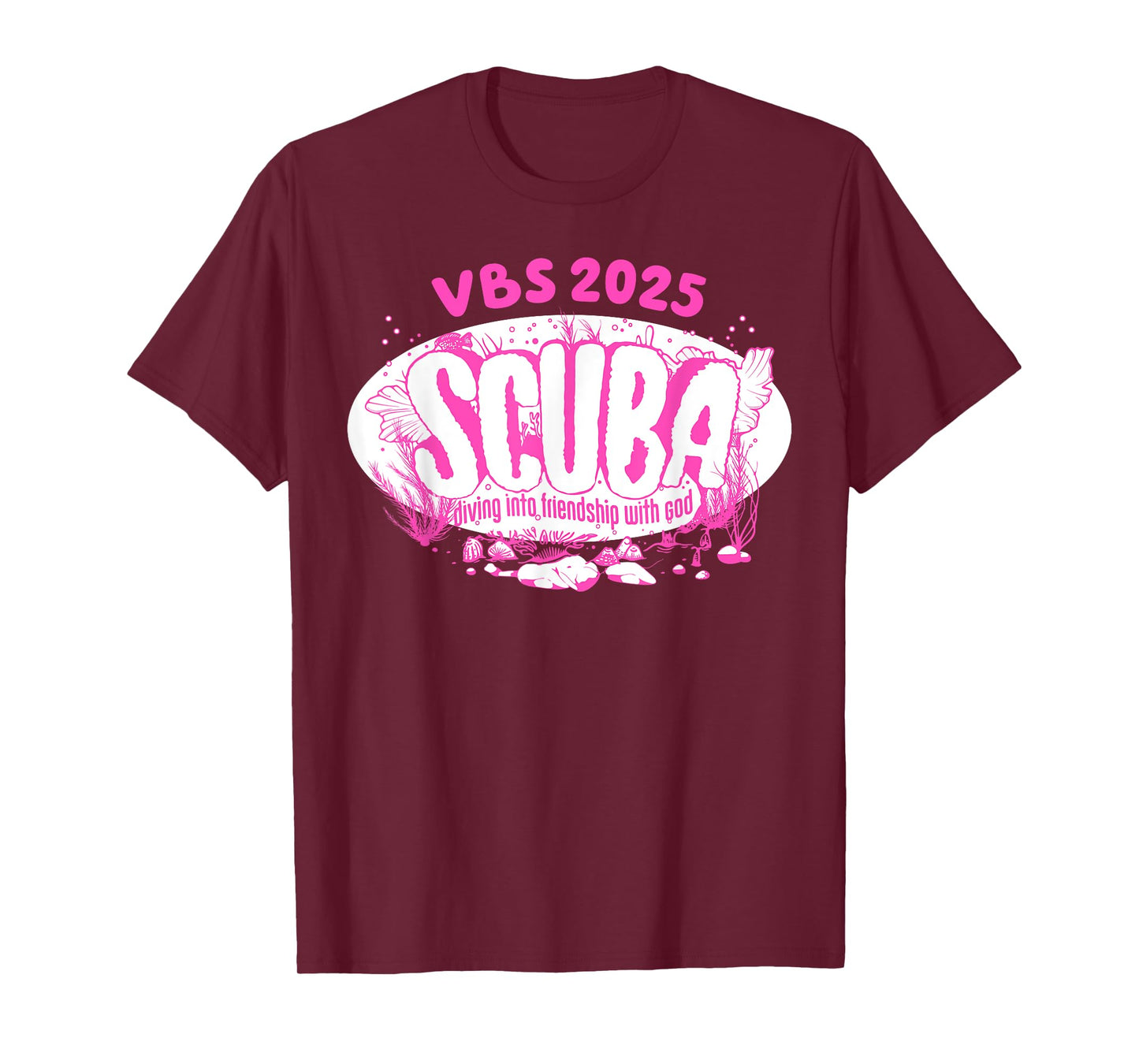 VBS 2025 Scuba Diving Into Friendship Vacation Bible School T-Shirt