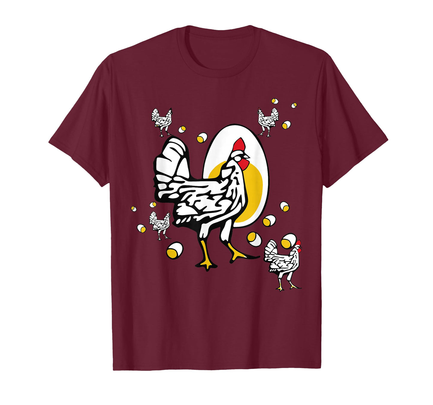 Vintage Roseanne Chicken - Funny Roseanne Rooster and Egg T-Shirt