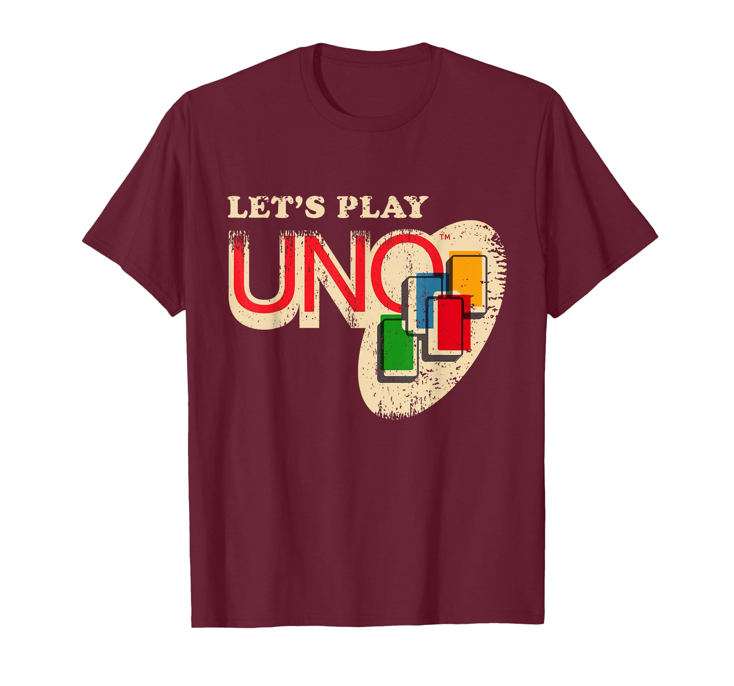 Vintage Let's Play UNO T-Shirt