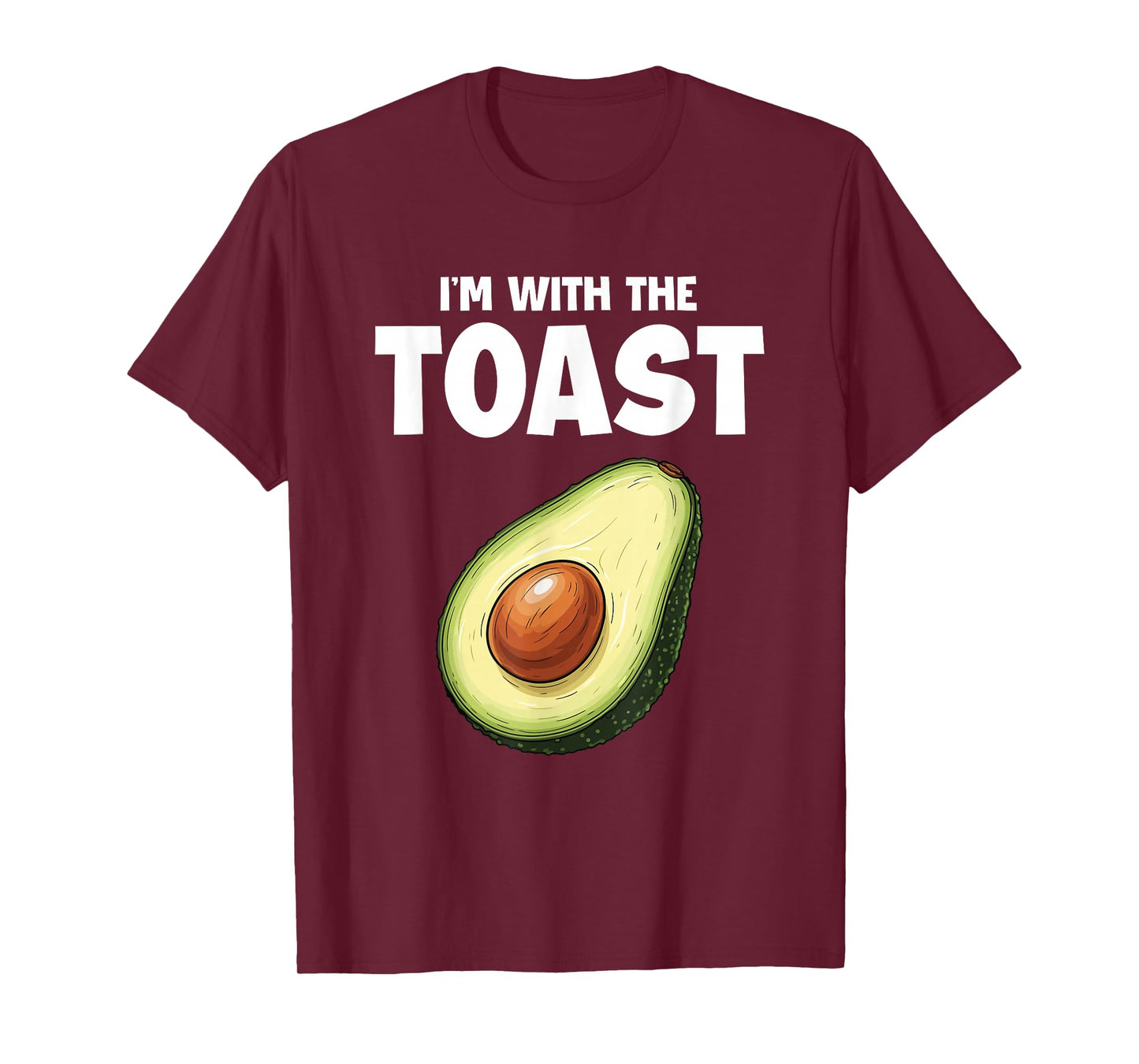 I'm with The Toast - Matching Halloween Costume Couple T-Shirt