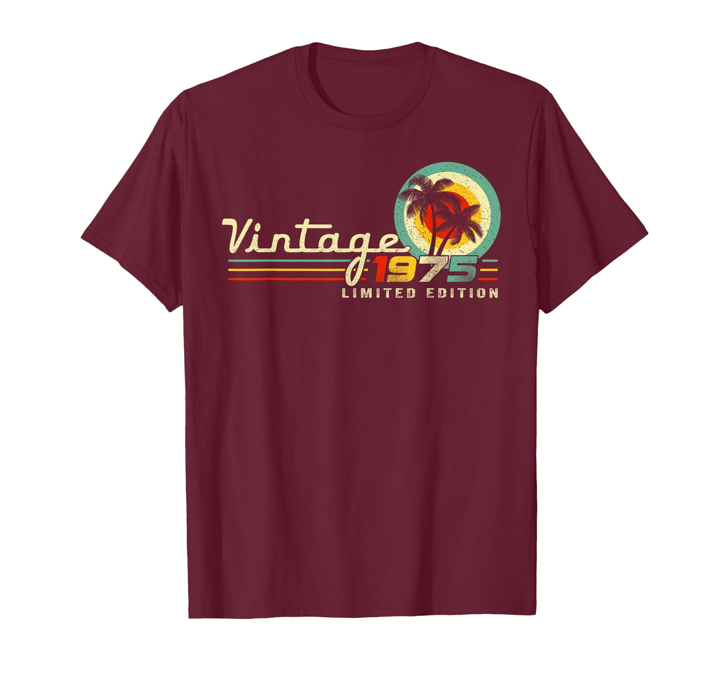 1975 Limited Edition Vintage 50th Birthday T-Shirt