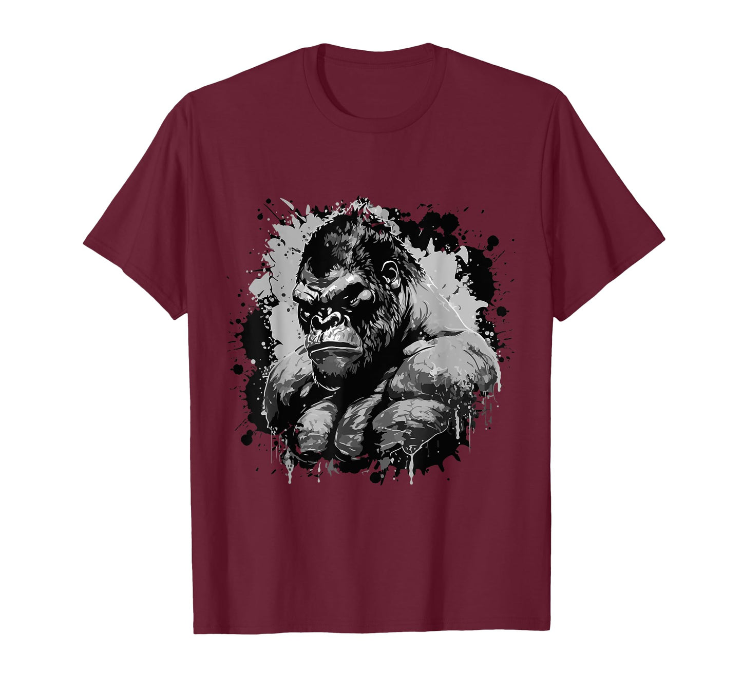 Gorilla Beast Muscles Workout Bodybuilding Boxing Gym T-Shirt
