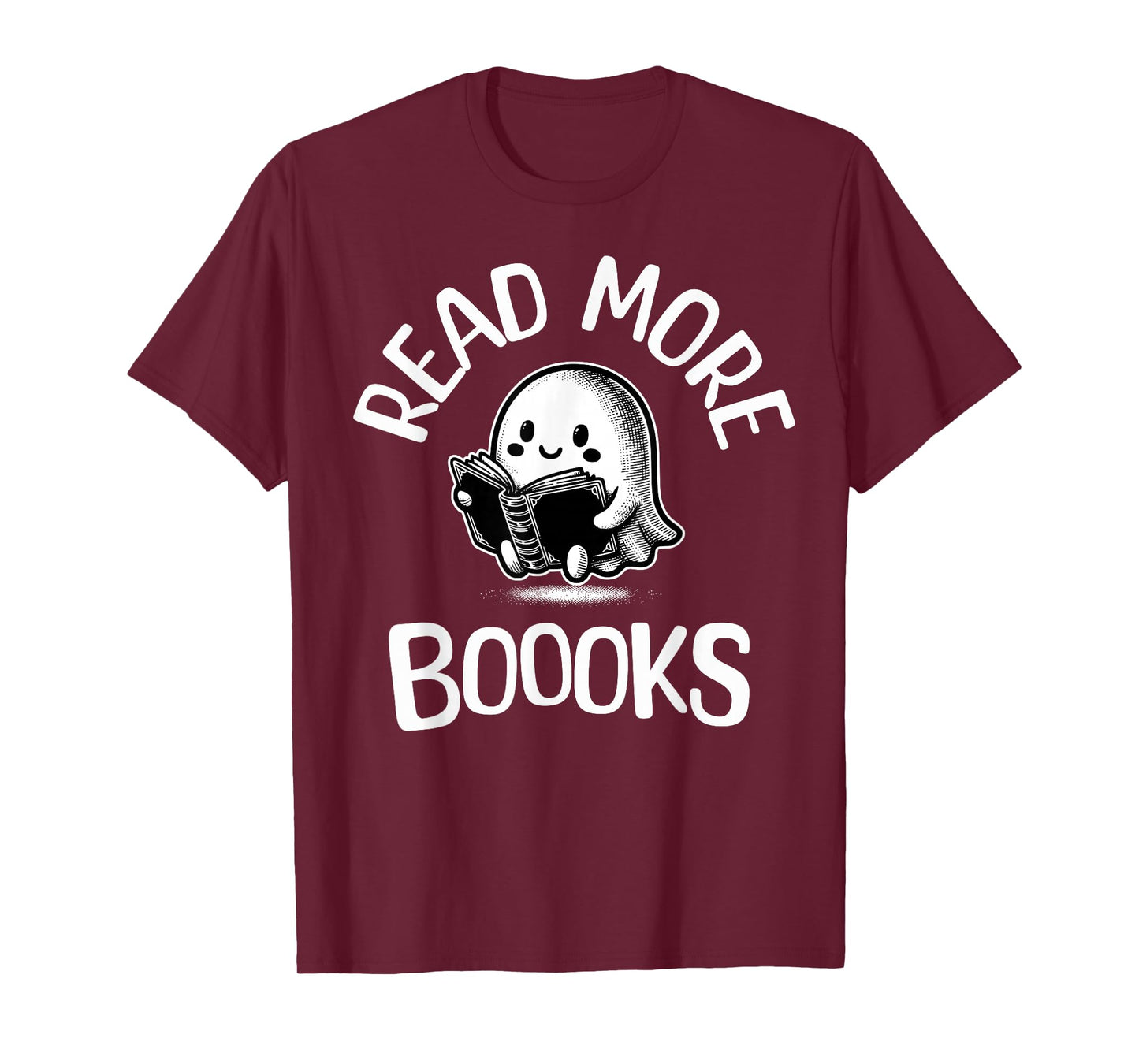 Vintage Halloween Teacher Women Reading Read More Books T-Shirt