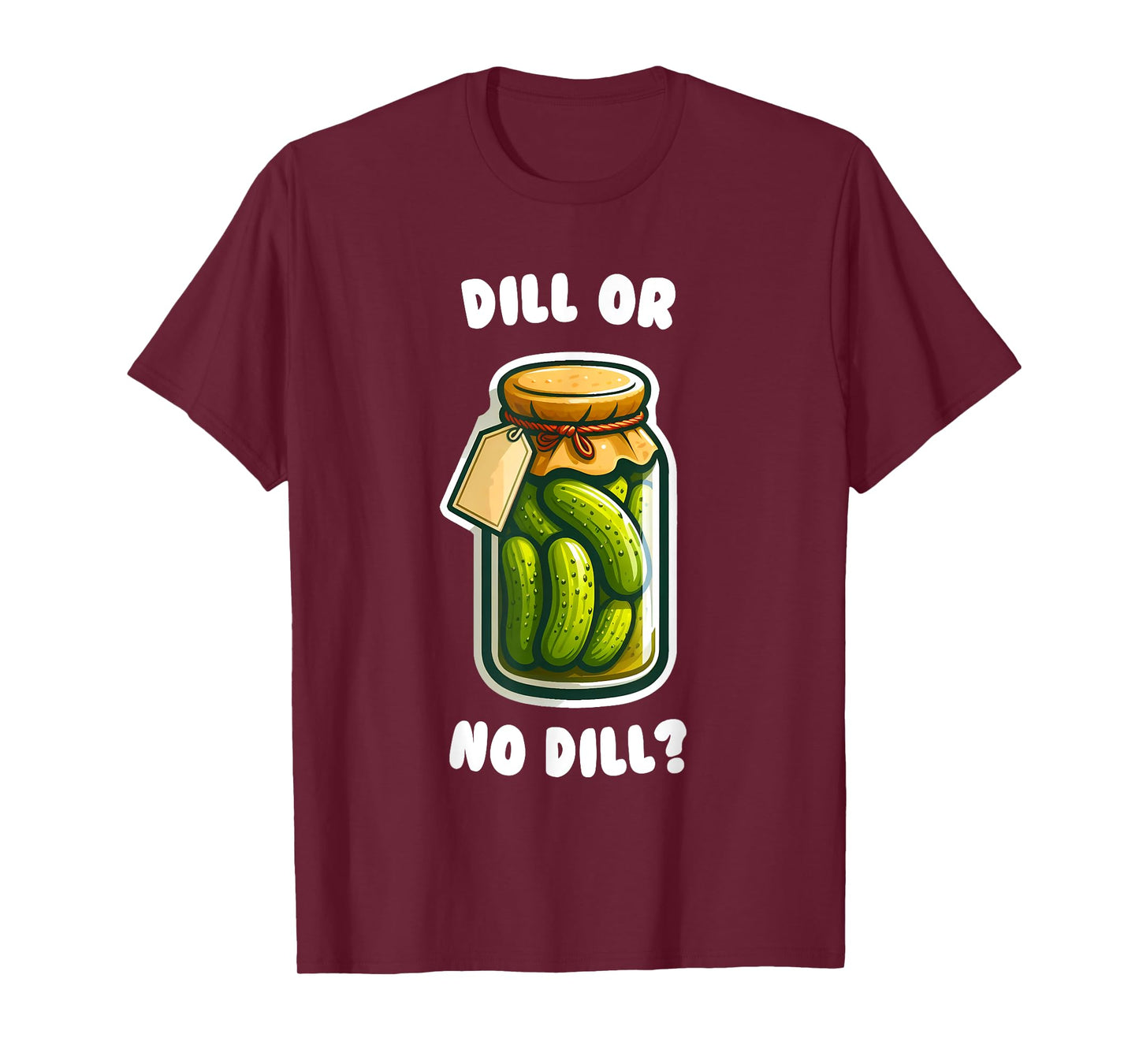 Dill or no dill Pickle Deal Bigfoot Sunglasses Funny Kids T-Shirt