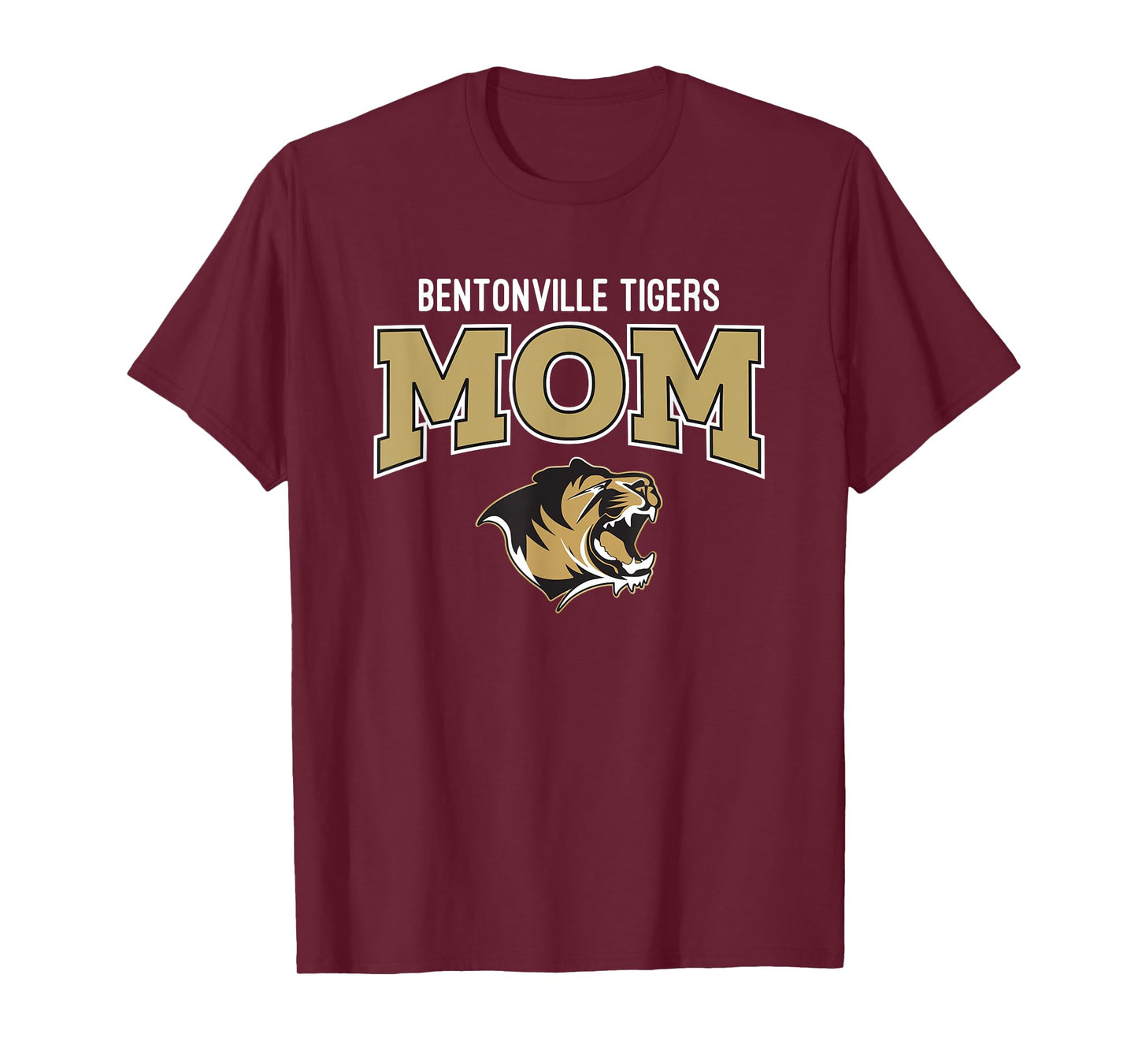 Bentonville Tigers Logo Mom HS T-Shirt