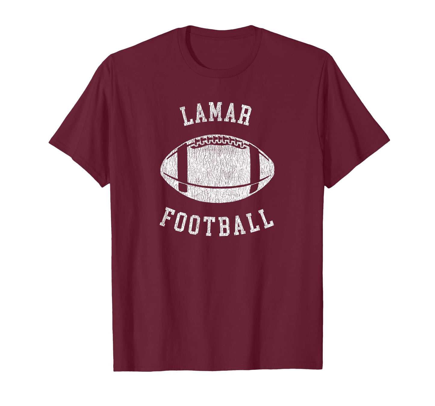 Lamar Football Distressed Vintage 80's Throwback Classic T-Shirt