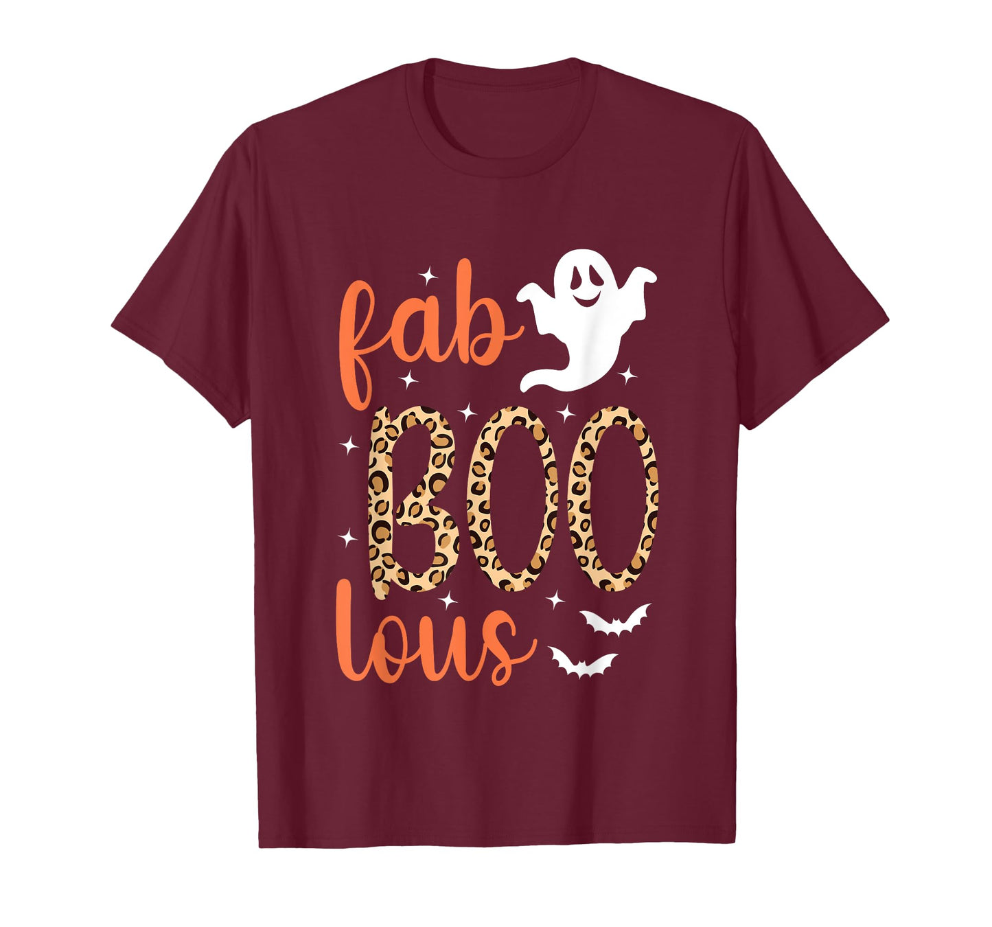 Fab Boo Lous Cute Ghost Halloween Fabulous Halloween T-Shirt