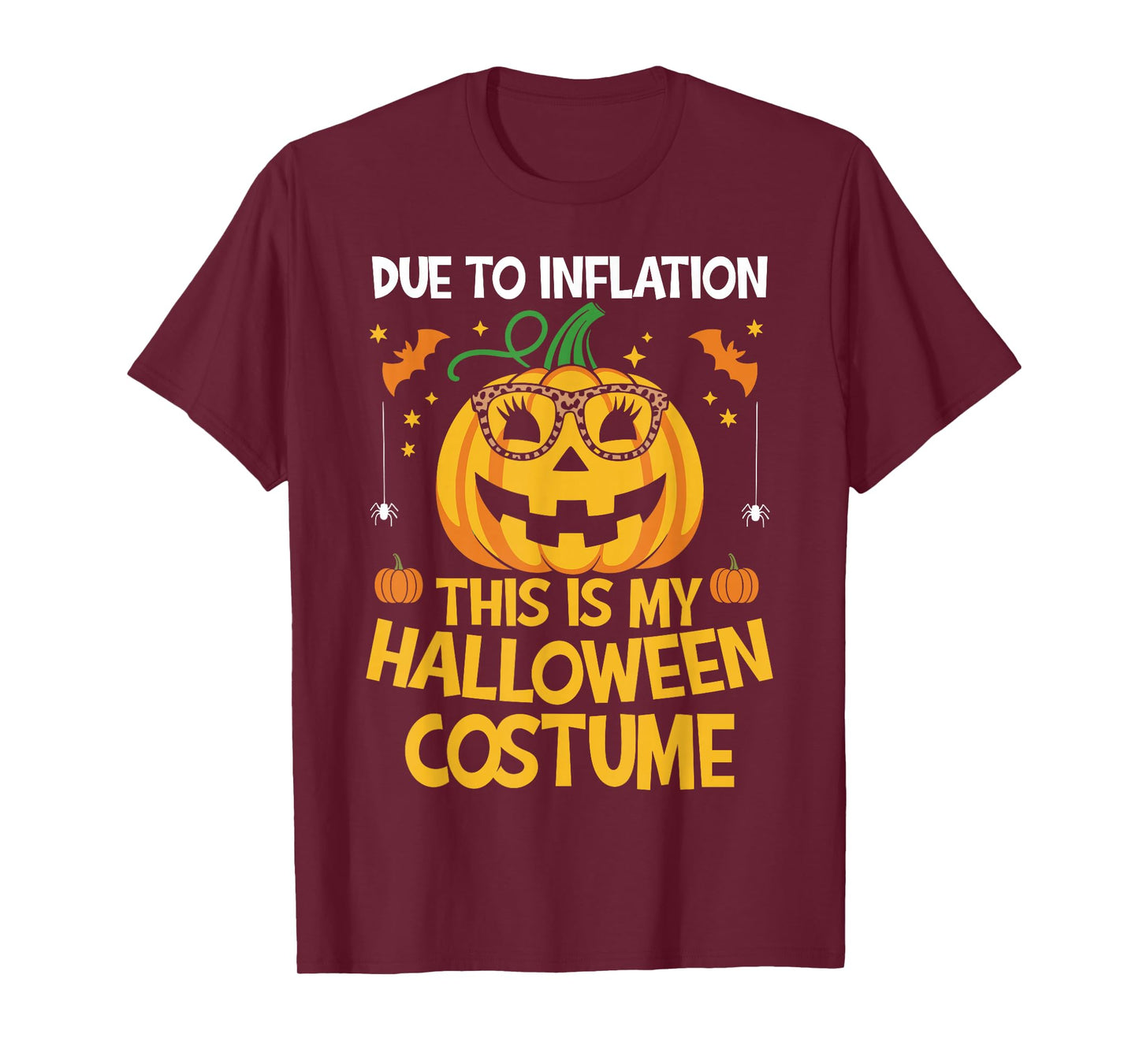 Pumpkin Halloween Costume Men Women Funny Halloween T-Shirt