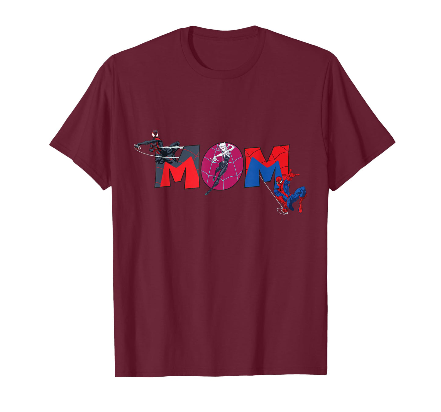 Marvel Spider-Man Trio Mom Mother’s Day Family Trip Birthday T-Shirt