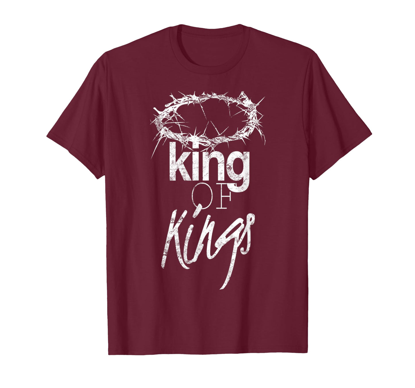 King of Kings distressed Christian t-shirt