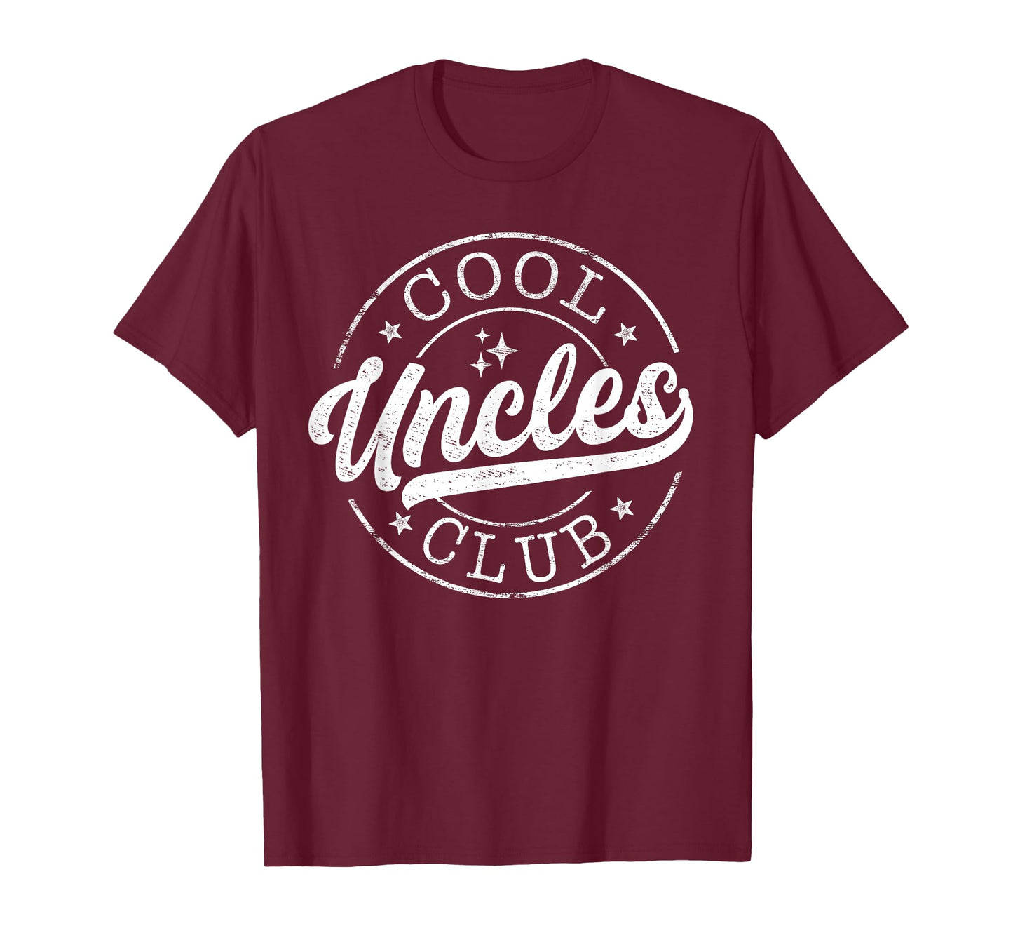 Cool Uncles Club Emblem Design Father's Day Best Uncle T-Shirt