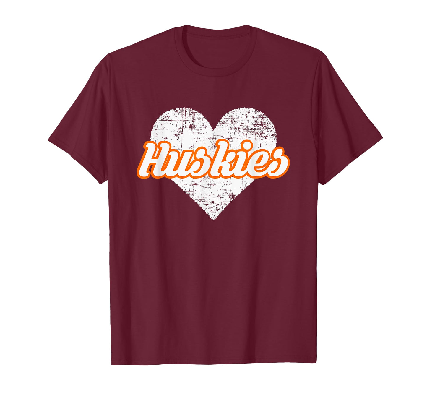 Hamilton Heights Huskies Over Heart T-Shirt