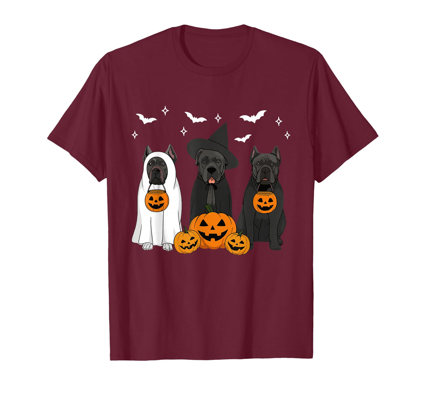Witch Cane Corso Halloween Italian Mastiff Dog Mom Dog Lover T-Shirt