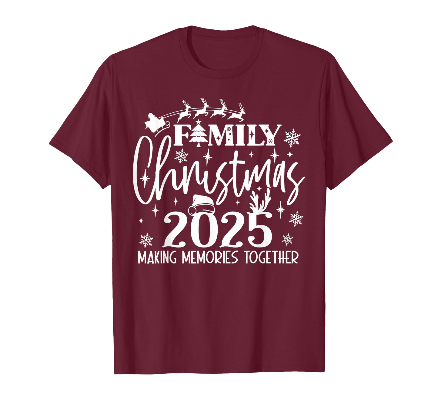 Family Christmas 2025 Matching Family Group Squad Pajamas T-Shirt