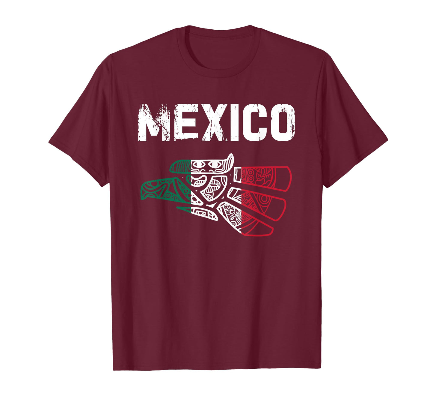 Mexico Vintage Mexican Flag Pride Hecho en Mexico Jersey T-Shirt
