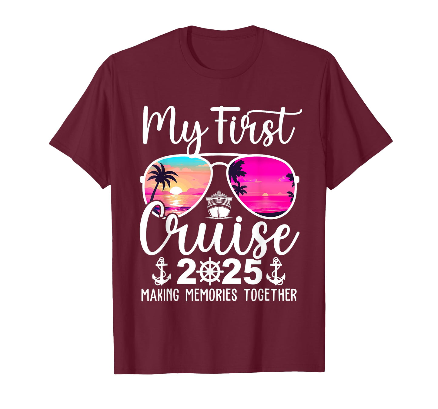 My First Cruise 2025 My First Cruising Summer Vacation Trip T-Shirt
