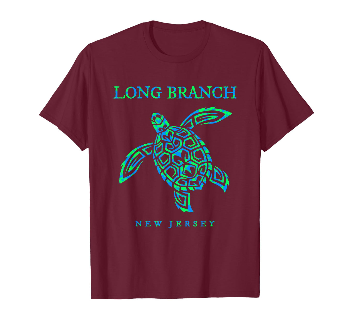 Long Branch New Jersey Sea Turtle Boys Girls Toddler T-Shirt