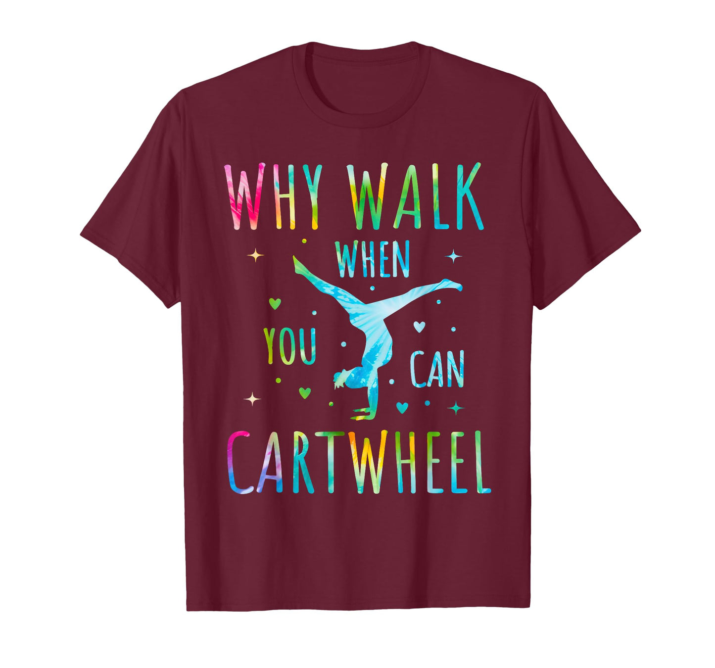 Funny Gymnastics Gymnast Tumbling Handspring For Girls Boys T-Shirt