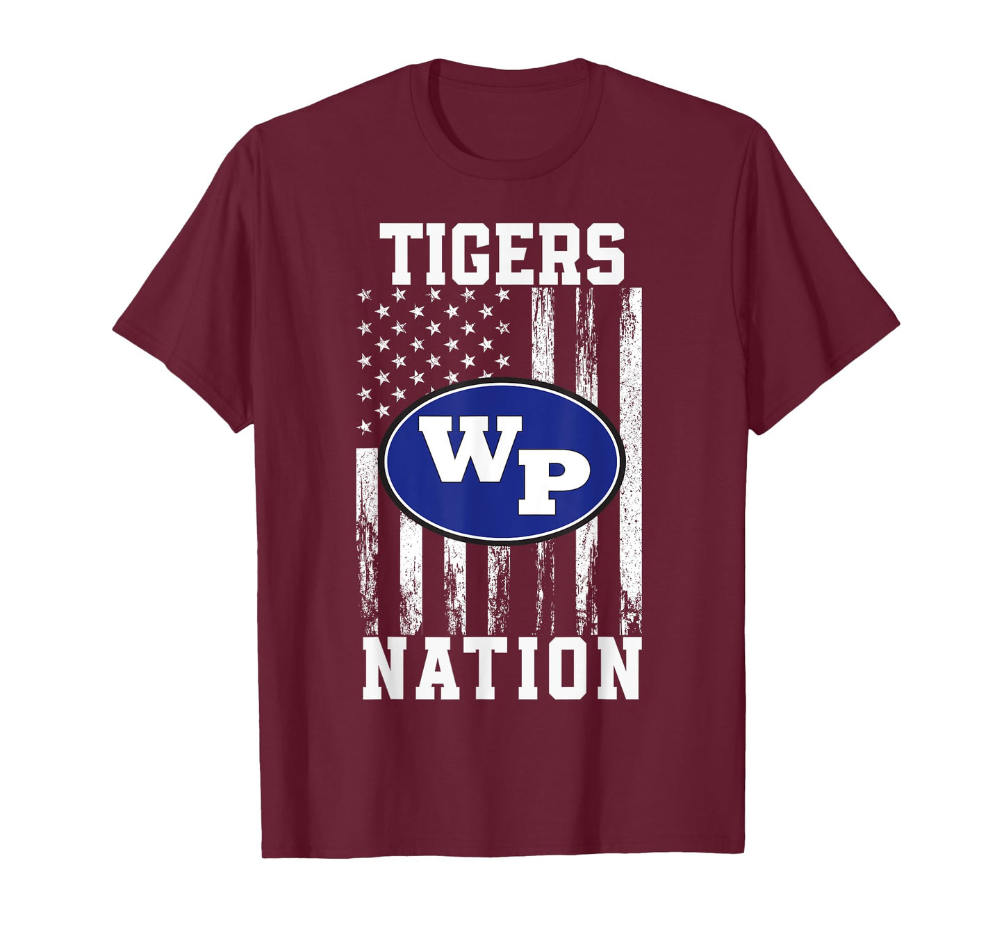 Wills Point Tigers Logo Nation HS T-Shirt