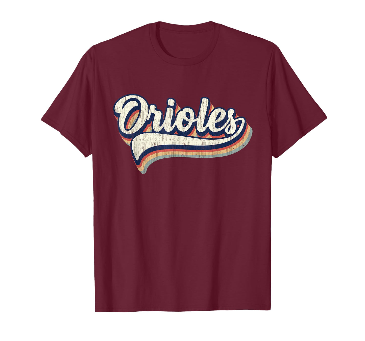 Classic Vintage Retro Gprahic Orioles T-Shirt