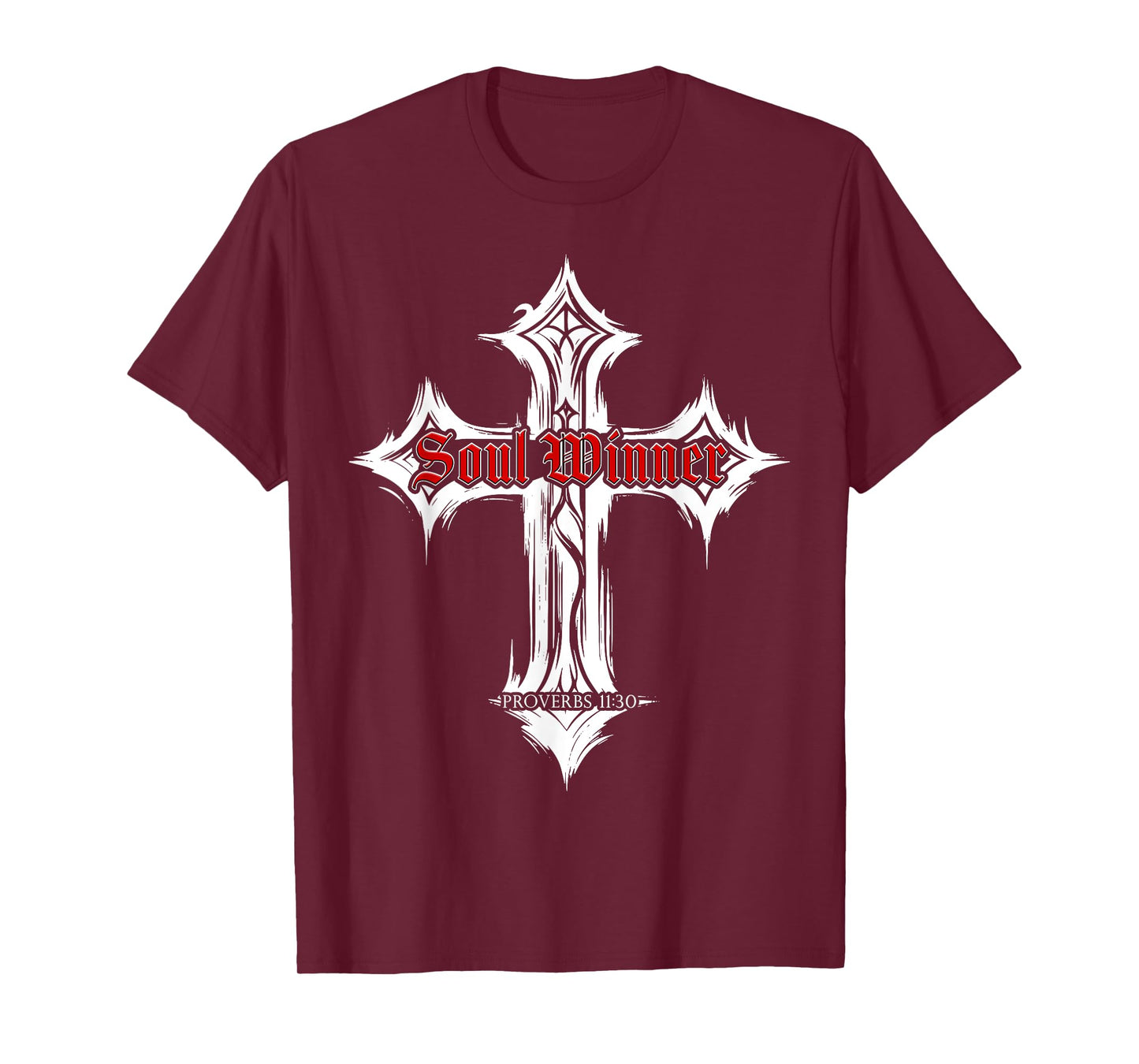 Proverbs 11:30 Soul Winner – Christian Evangelism Gospel T-Shirt