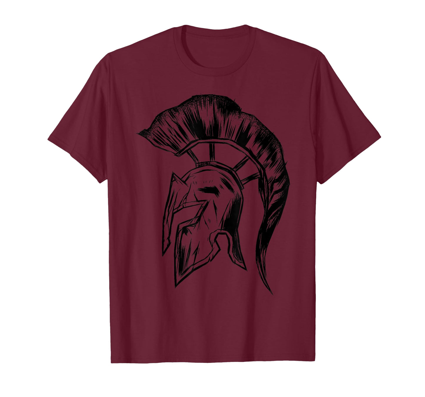 Spartan Helmet Warrior Trojan Warrior for men women T-Shirt