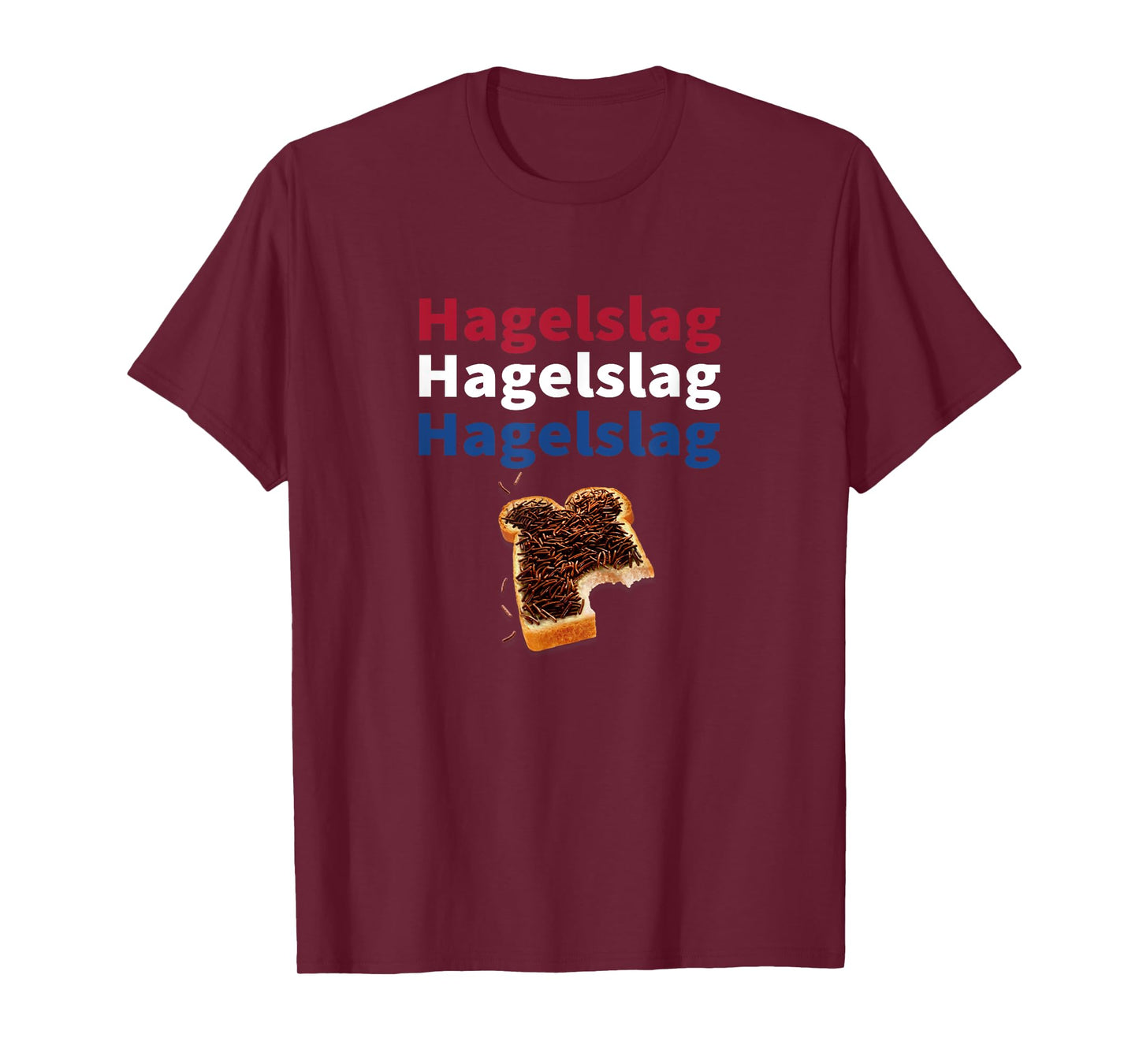 Hagelslag, Funny Breakfast foods word design, Dutch cuisine T-Shirt