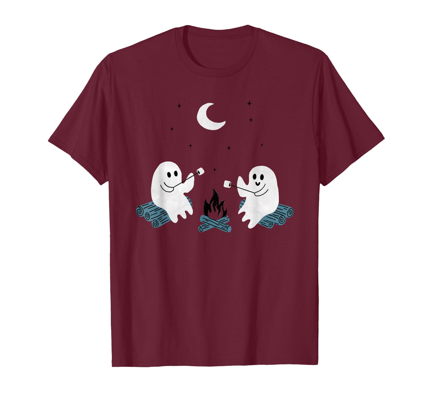 Halloween Tshirt Women Men Skeleton Witch Monster Party T-Shirt