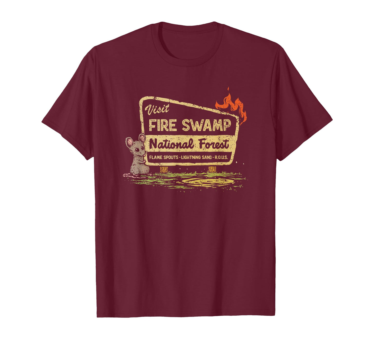 Fire Swamp National Forest T-Shirt