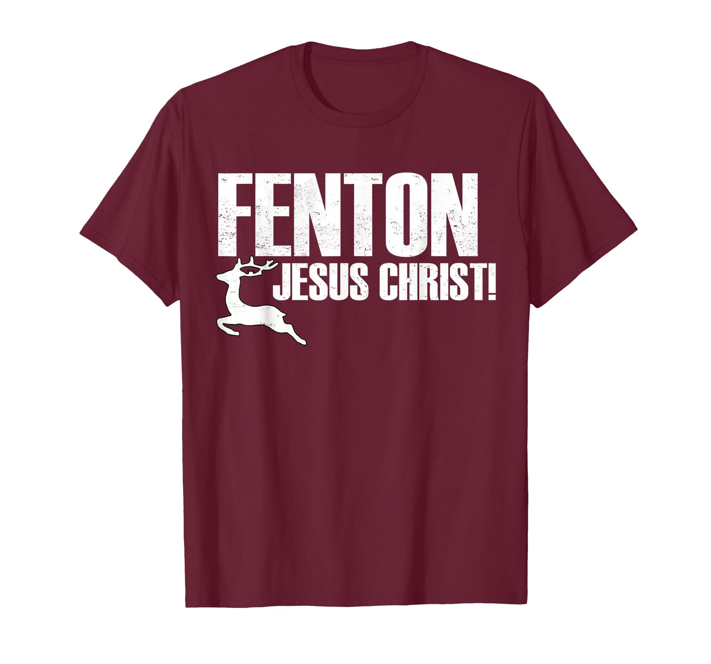 Vintage Jesus Christ, Deer Fenton Christian T-Shirt