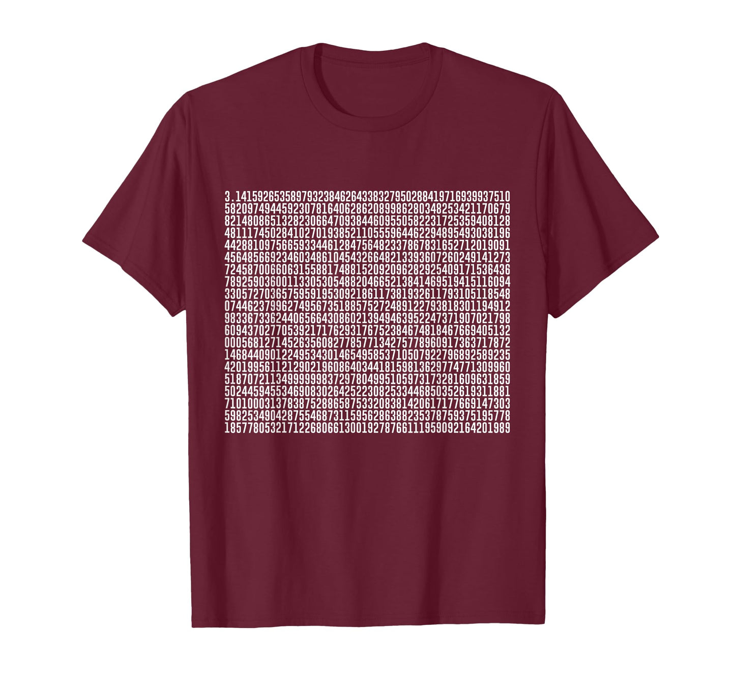 1000 Digits of Pi T-Shirt T-Shirt