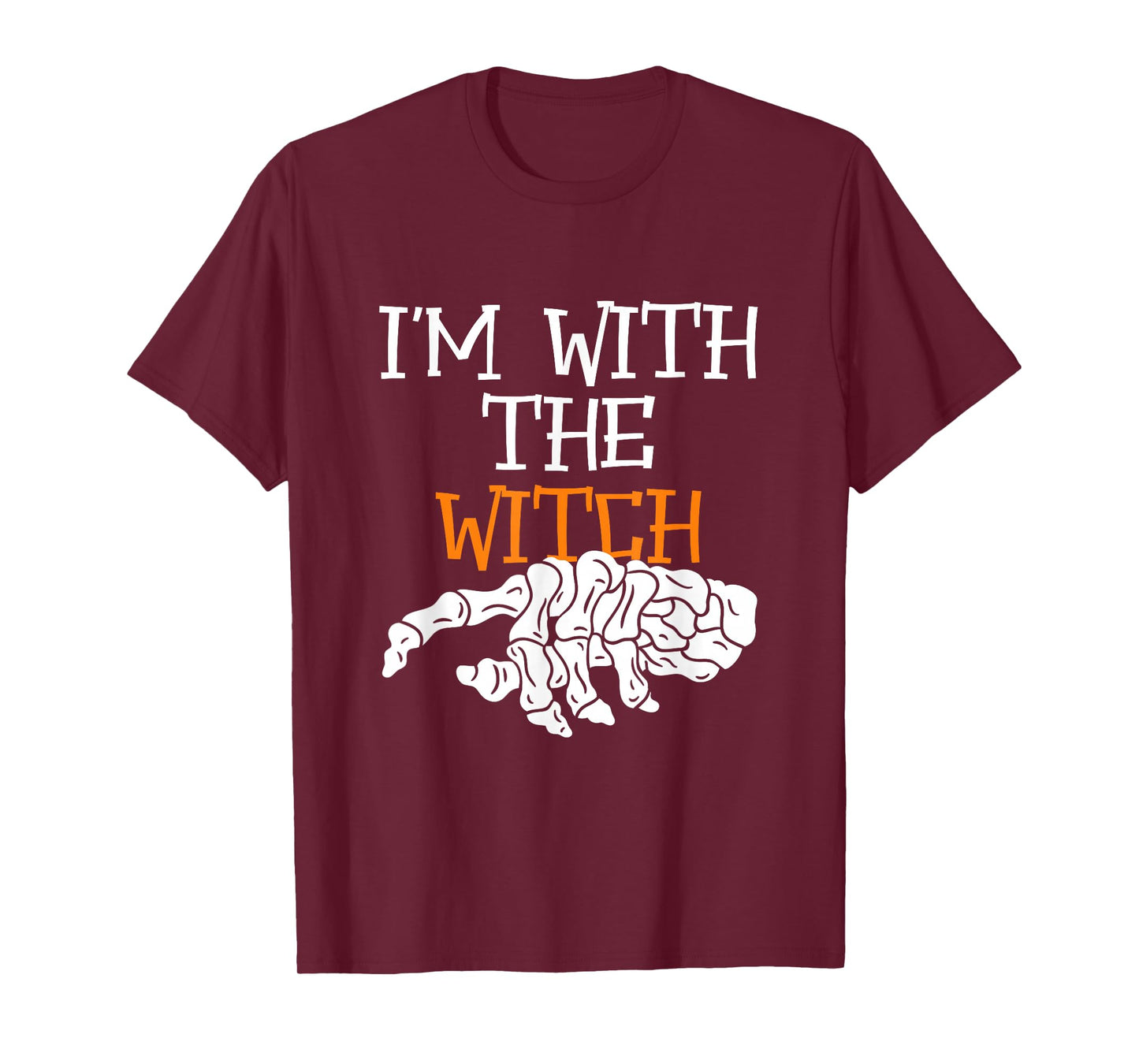 I’m with The Witch Funny Halloween Matching Costume T-Shirt