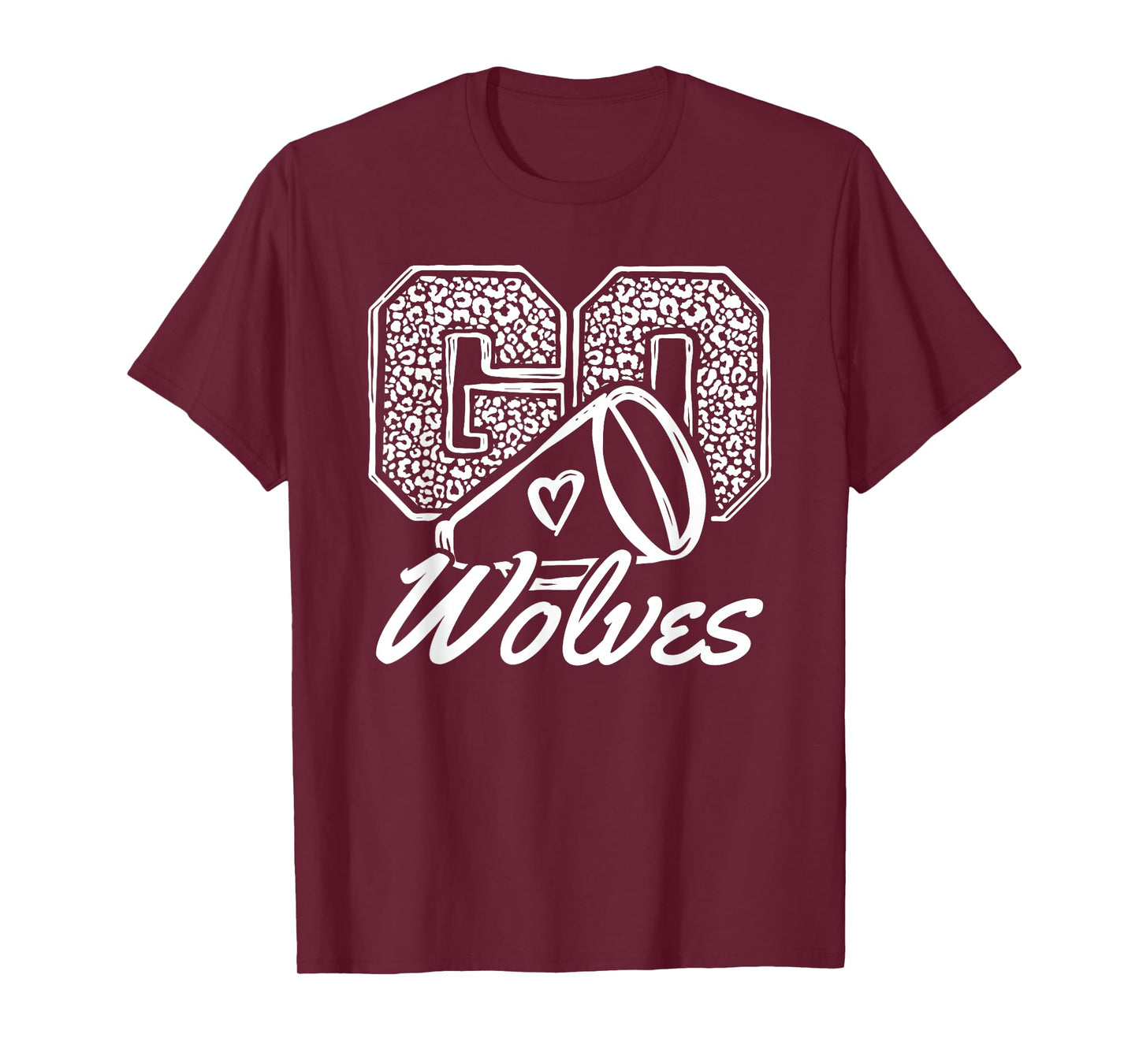 Go Cheer Wolves Sports Name Gifts Men Women Boy Girl T-Shirt