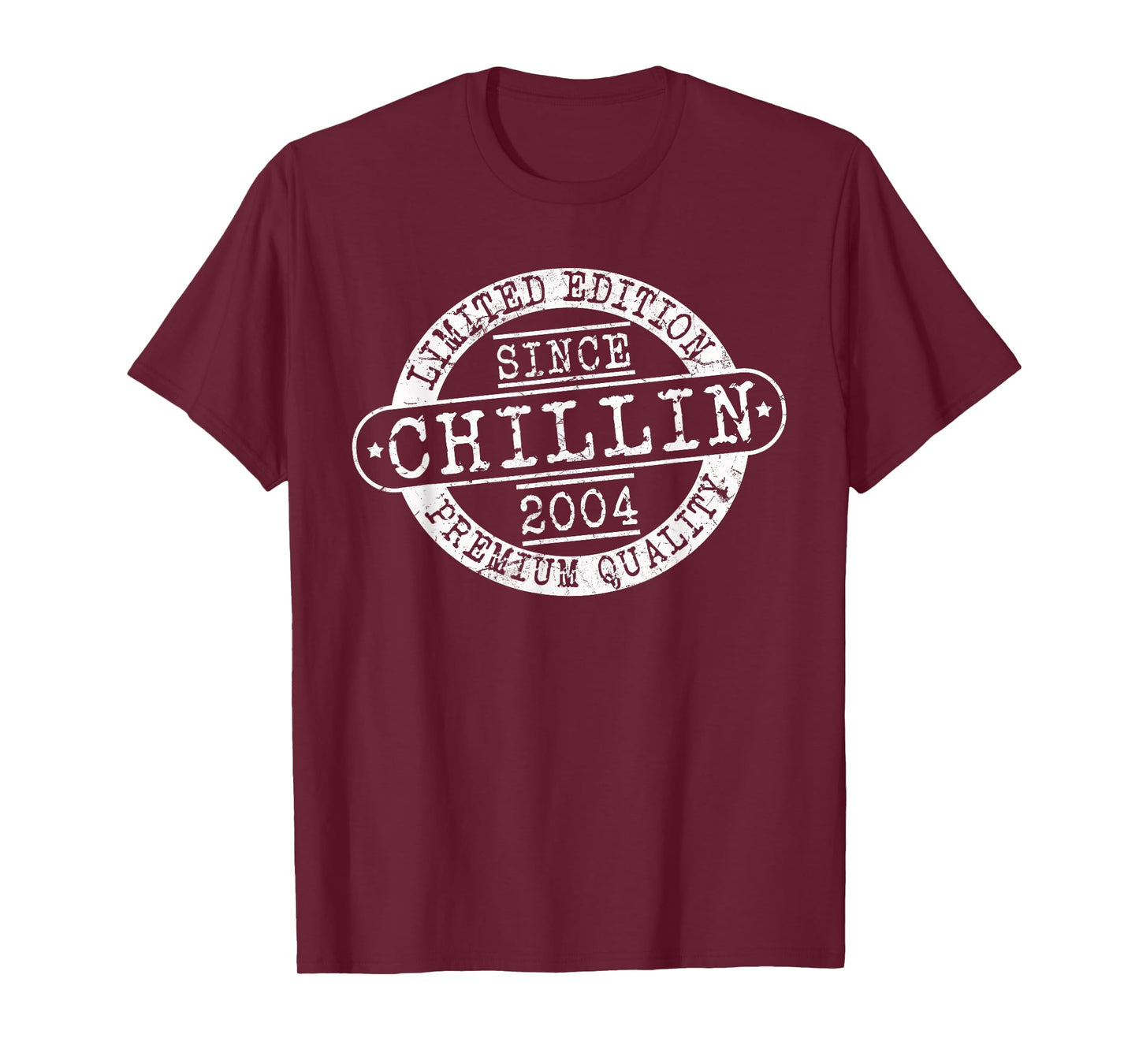 Chillin Since 2004, Vintage Birthday Gifts Born In 2004 T-Shirt